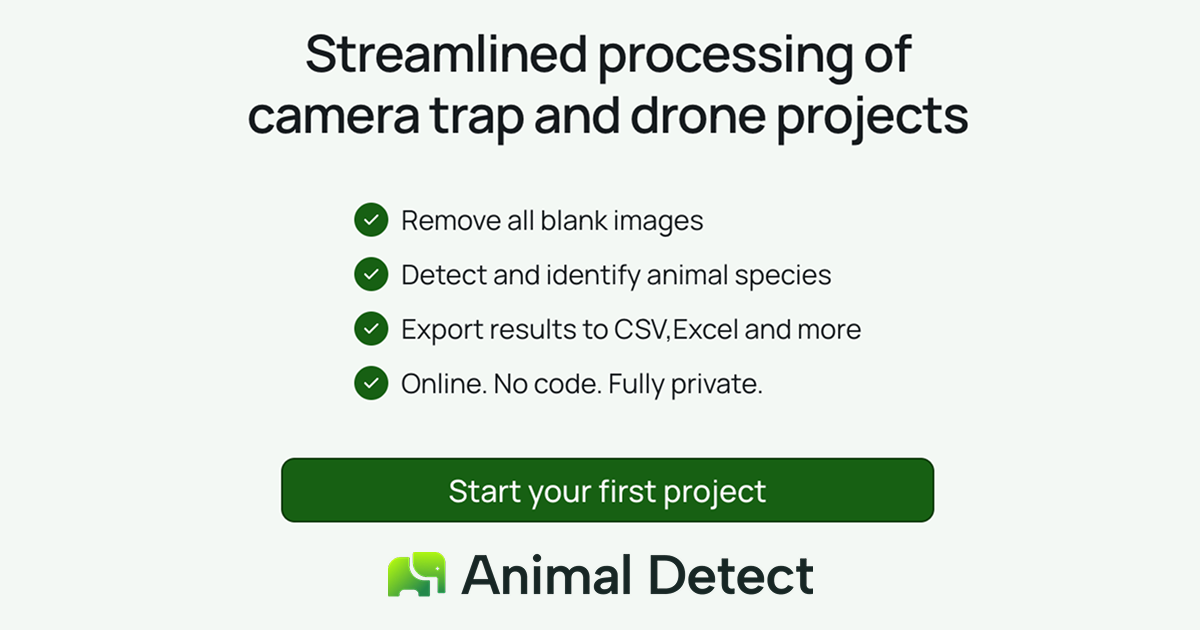 Wildlife Detection Tool